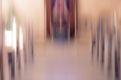 Abstract photograph from a church