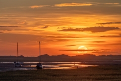 Another glorious day comes to a close at Blakeney