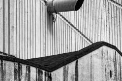 Air Vent on the Cinema building at Anglia Square - Norwich - mono